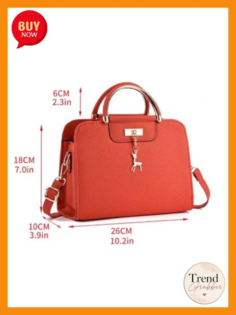 Small Croc Texture Satchel Handbag Crossbody Shoulder Bag Work Party